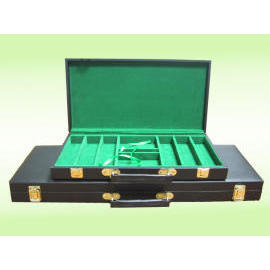 pvc poker chip case for 300pcs/500pcs (ПВХ случае чипов для покера 300pcs/500pcs)