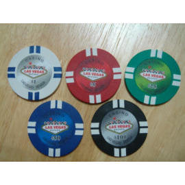 Las Vegas poker chip (Las Vegas Poker puce)