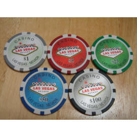 Las Vegas poker chip (Las Vegas Poker puce)