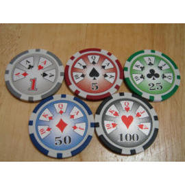 Cards poker chip (Карты покер чипа)