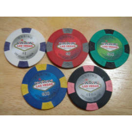 Las Vegas poker chip (Las Vegas Poker puce)