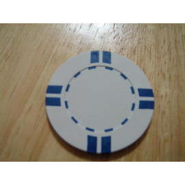 12g 4 double stripes design poker chip (12G 4 конструкции с двойными полосами покер чипа)