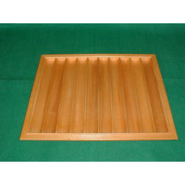 wooden poker chip tray (plateau en bois de poker)