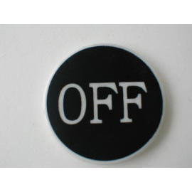 on/off button for poker games (bouton marche / arrêt pour les jeux de poker)