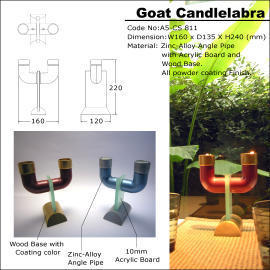 Goat Candlelabra (Goat Candlelabra)