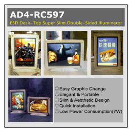 ESD EDesktop Super Slim Double-sided illuminator (ОУР  EDesktop Super Slim Двусторонний осветитель)