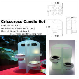 Crisscross CandleSet (CrissCross CandleSet)