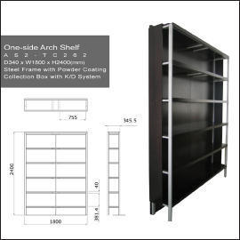 One-side Arch Shelf (Односторонняя Arch шельфа)