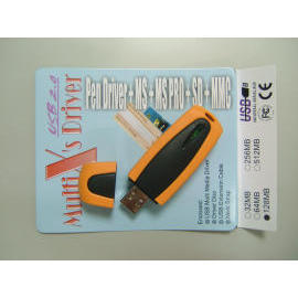 Pen drive with card reader (D`entraînement de stylo avec lecteur de cartes)