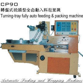 Turning-tray fully auto feeding & packing machine (Dreh-Fach voll auto Fütterung & Verpackungsmaschine)