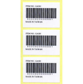 Bar Code Label Stickers (Bar Code Label Flyers)