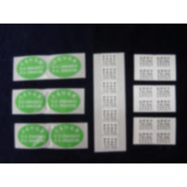 Synthetic Paper Label Stickers (Synthetic Paper Label Stickers)