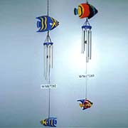 Wind chime, Wooden Decorations (Carillon éolien, décorations en bois)