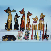 Wood animal carving (Wood animal carving)