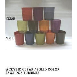 ACRYLIC DOF TUMBLER (ACRYLIQUE DOF TUMBLER)