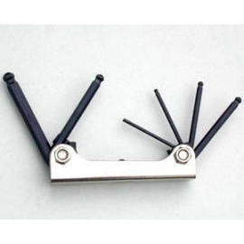 Folding Type Ball Point Hex Key Set (Складывающегося типа Шариковая набор торцевых ключей)