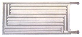 PLATE HEAT EXCHANGER , DIPPING TYPE (PLAQUE D`ECHANGEUR THERMIQUE, plongeant TYPE)