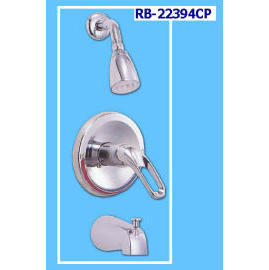 Single Loop Handle Tub & Shower Set Bath Faucet