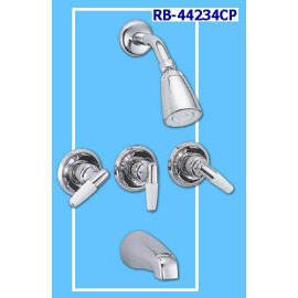 Three Roma Handle Set Bath Faucet (Три Рома ручек Смеситель для ванны)