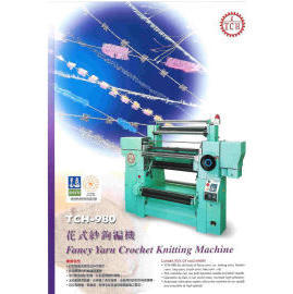 FANCY YARN CROCHET MACHINE (CROCHET DE FANTAISIE FIL MACHINE)