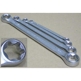Star-shaped Double Box End Wrench