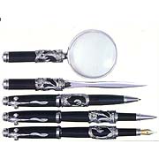 AF SERIES: Ball Point Pen/ Roller Pen/ Fountain Pen/ Letter Opener/ Magnifier (AF SERIES: Stylo à bille / Roller Pen / Stylo Plume / Letter Opener / loupe)