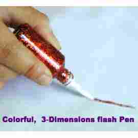 Colorful, 3-Dimensions flash Pen (Colorful, 3-Dimensions flash Pen)