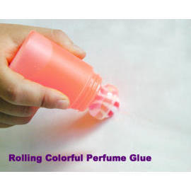 Rolling Colorful Perfume Glue.Stationery.Stick on Note Pads(Glue). (Rolling Красочный Духи Glue.Stationery.Stick на блокноты (клей).)
