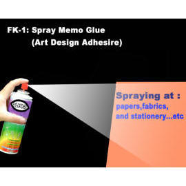 Spray Memo Glue/STATIONERY/ARTIST/SEWING/CLOTHS/PAPER STICKY/LIGHT STICKY/GLUE/F (Спрей Памятка Клей / канцелярские / художник / шитья / ТРЯПКИ / бумага Прикреплена / LIGHT Прикреплена / Клей / F)
