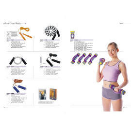 JUMP ROPE (SKIP ROPE)/SOFT DUMBBELL (JUMP ROPE (saut à la corde) / SOFT DUMBBELL)