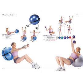 BODY BALL(w/ STRAP); WEIGHTED EXERCISE BALL (ОРГАН BALL (W / Strap); ВЕСОВЫХ Exercise Ball)