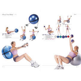 BODY BALL (w / STRAP); GEWOGEN Exercise Ball (BODY BALL (w / STRAP); GEWOGEN Exercise Ball)