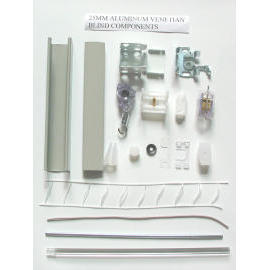 Components for aluminum venetian blind (Комплектующие для алюминиевых жалюзи)