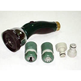 5PCS plastic shower head hose nozzle set (5 шт пластиковых душем сопла головы Набор шлангов)