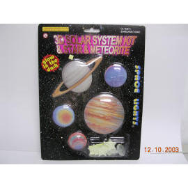 Glow 3D solar system kit (Glow 3D Kit système solaire)