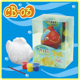 Lil` Flabs Coin Bank - Trish d` Fish