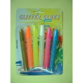 Rainbow glitter glue