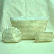 Fashionable Fabric Handbags in Checkered Design (Modische Handtaschen in Stoff Checkered Design)
