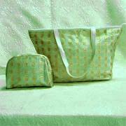 Golden Onion Jacquard Fabric Handbags (Goldene Zwiebel Jacquard Fabric Handtaschen)