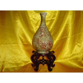 Ein Flambe verglaste Junyao Typ Vase (Ein Flambe verglaste Junyao Typ Vase)