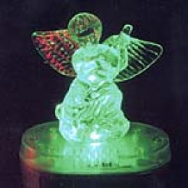 Mini Plastic Cute male Angel with LED (Mini Plastic Cute männliche Engel mit LED)