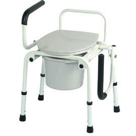 Drop Arm commode chair (Drop Arm Toilettenstuhl)