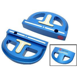 Golf club, golf putter, golf components. (Club de golf, golf putter, les composants de golf.)