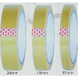 Clear Tape / Yellow Tape - 3`` Paper Core (Clear Tape / Jaune vidéo - 3``Livre de base)