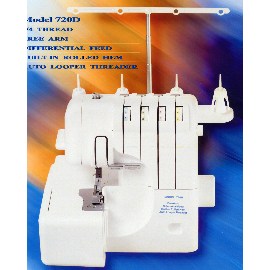 Overlock Sewing Machine (Machine à coudre surjeteuse)