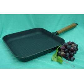 28CM ALUM. SQUARE GRILL PAN (28CM ALUM. SQUARE GRILL PAN)