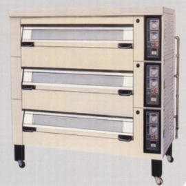 GAS DECK OVEN(Electrit oven is available) (GAZ DE PONT FOUR (four Electrit est disponible))
