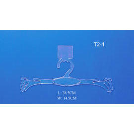 17 Plastic Lingerie Hangers (17 Plastic Lingerie Hangers)