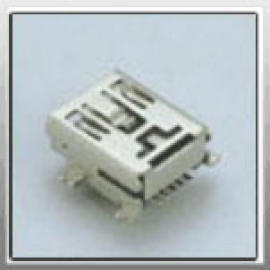 MINI USB 5PIN B TYPE FEMALE (MINI USB 5PIN TYPE B FEMELLE)