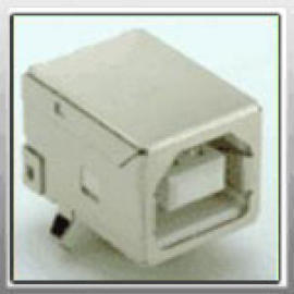 USB B TYPE 90D DIP